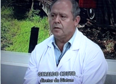 Imagem: TV Integração ( Diretor da DICTUM, GEEEERALDO COUTO)